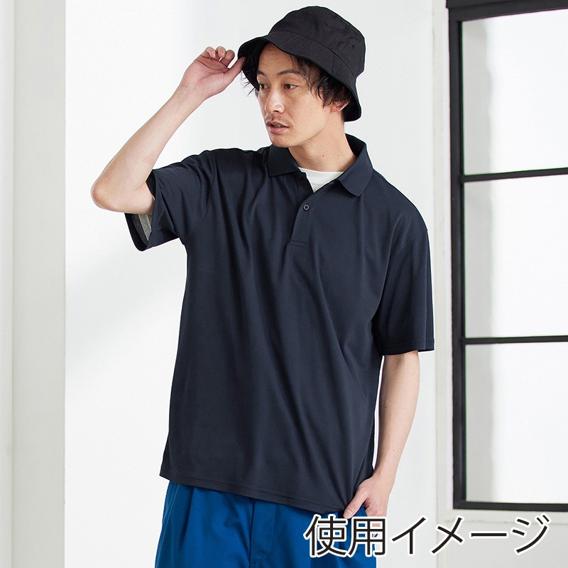 アイリスオーヤマ ファンクト 吸水速乾 UVポロシャツ 3L ネイビー FC23200-NV3L 1枚(ご注文単位1枚)【直送品】