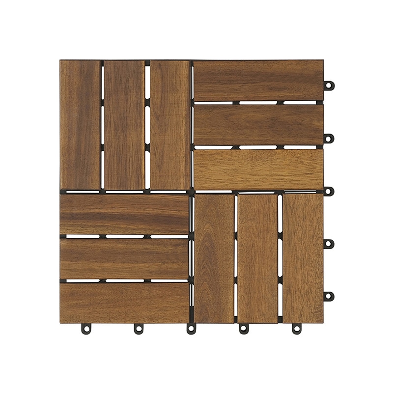 アイリスオーヤマ ウッドタイルデッキ 30×30cm WTD-12 1枚(ご注文単位1枚)【直送品】