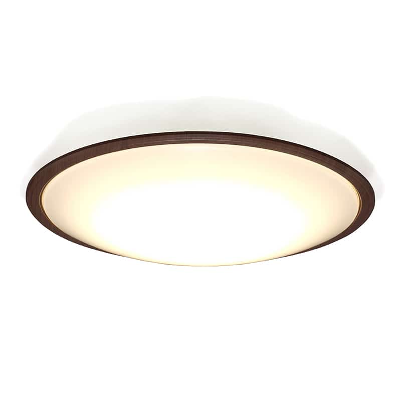 アイリスオーヤマ LEDシーリングライト 12畳 調光・調色 ウッドフレーム CEA12DL-5.0QWFM 1台（ご注文単位1台）【直送品】