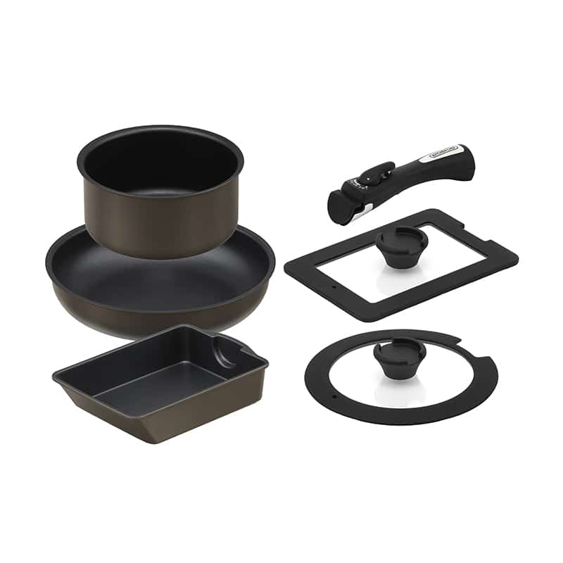 アイリスオーヤマ ダイヤモンドコートパン 6点セット IHガス火対応 マルチエッグパン入り MEGI-6S 1個（ご注文単位1個）【直送品】