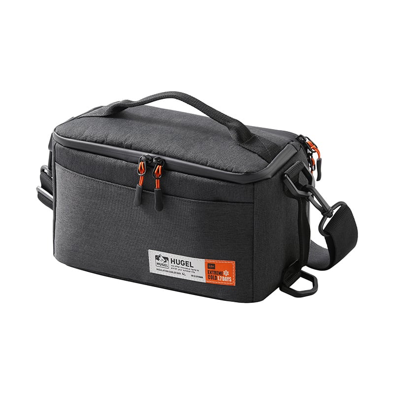 アイリスオーヤマ 2way エアロゲルソフトクーラーボックス 4L チャコールグレー AGSC-4C2 1個（ご注文単位1個）【直送品】