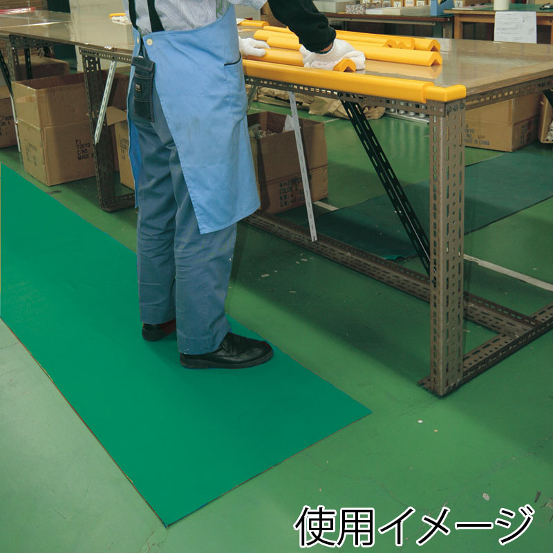 カーボーイ メガマット MM-08 グリーン 1枚(ご注文単位1枚)【直送品】