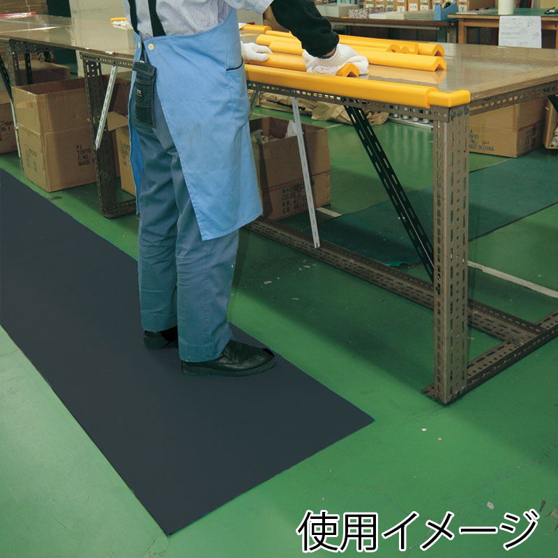 カーボーイ メガマット  MM-10　ブラック 1枚（ご注文単位1枚）【直送品】