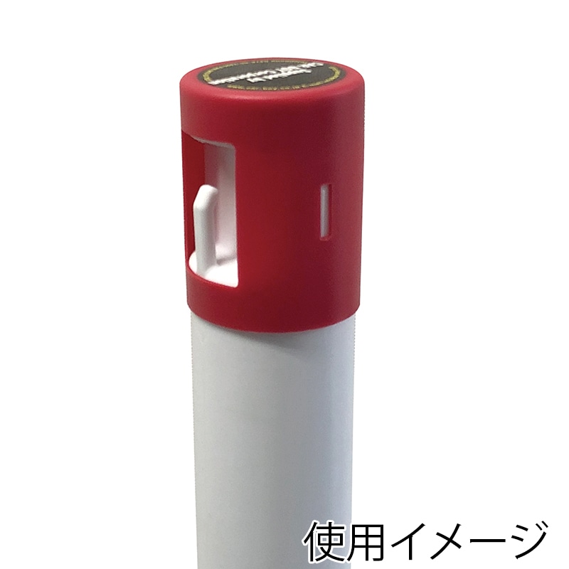 カーボーイ カラープラポール　キャップ  CP-01　レッド 1個（ご注文単位1個）【直送品】