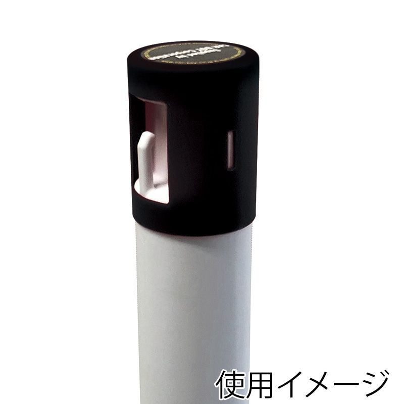 カーボーイ カラープラポール キャップ CP-05 ブラック 1個(ご注文単位1個)【直送品】