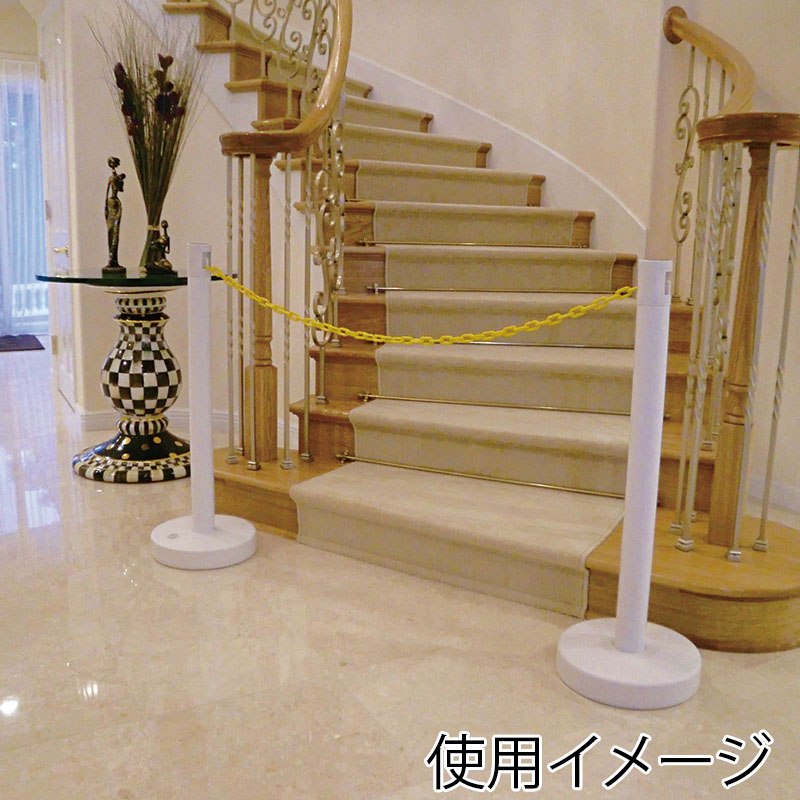 カーボーイ カラープラポール　ベース  CP-14　ホワイト 1個（ご注文単位1個）【直送品】