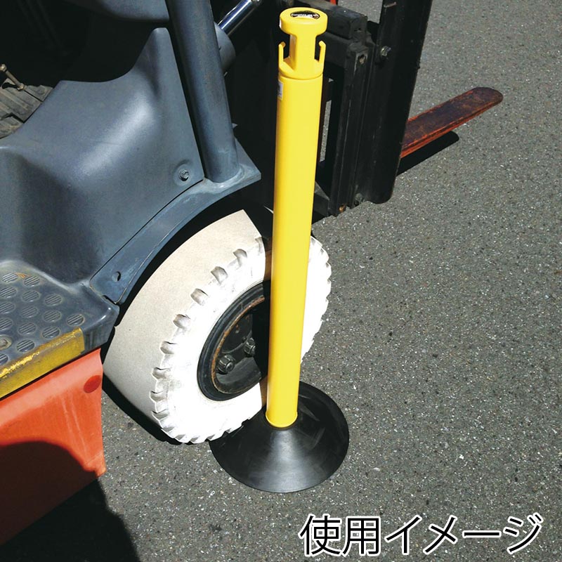 カーボーイ カラープラポール　ゴムベース  CP-21　ブラック 1個（ご注文単位1個）【直送品】