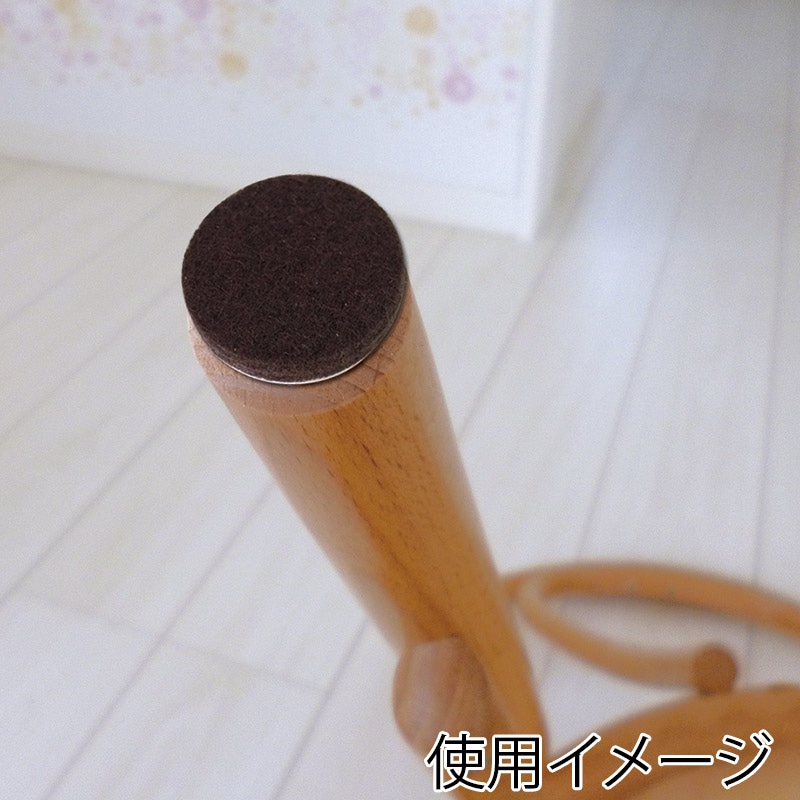 カーボーイ キズつかないフェルトシール 直径25mm　80枚入 293 1パック（ご注文単位1パック）【直送品】