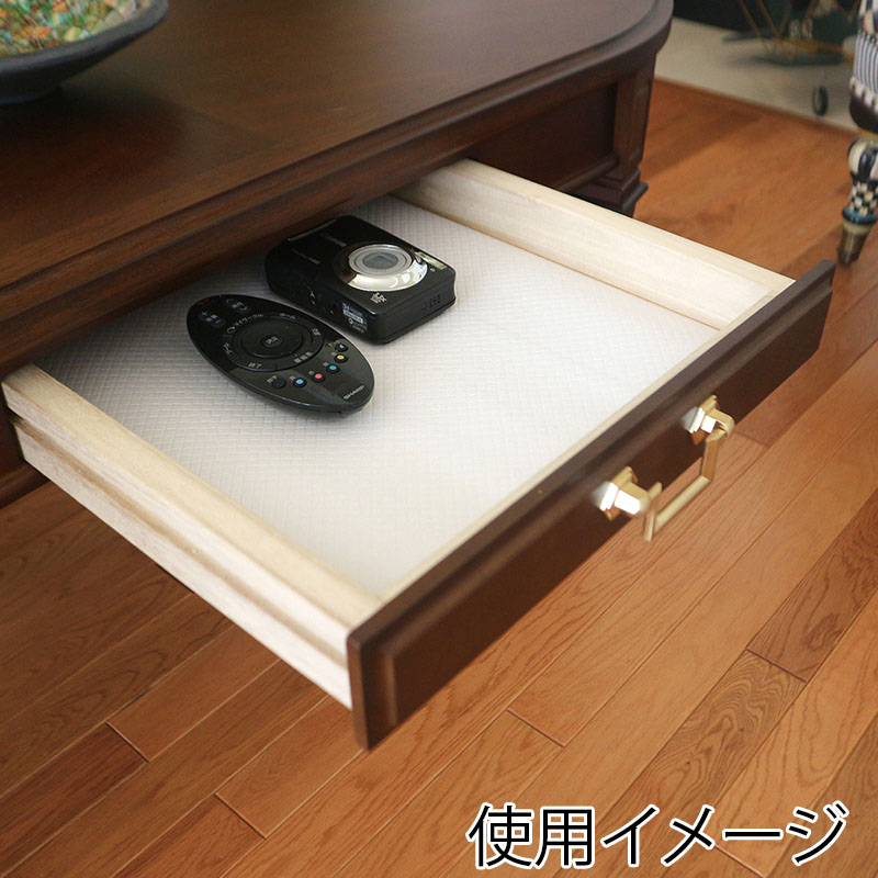 カーボーイ NEW止まるんです　D-45  UWT-23　格子柄ホワイト 1本（ご注文単位1本）【直送品】