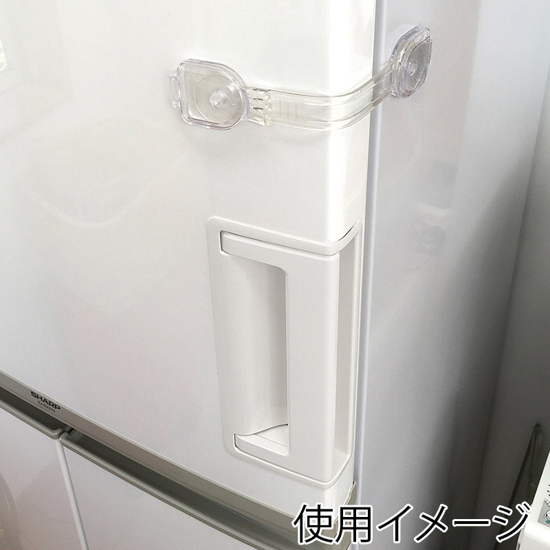 カーボーイ クリアマルチロック 2個入 BS-46　クリア 1セット（ご注文単位1セット）【直送品】