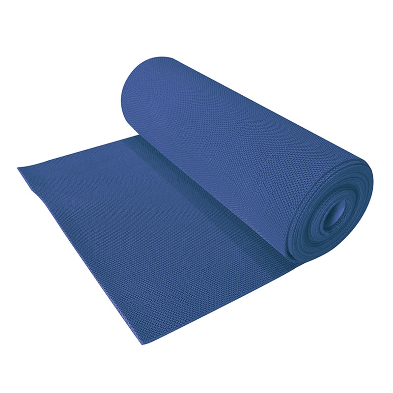 カーボーイ 安全歩行マット 90cm×10m AI-9010BL　ブルー 1巻（ご注文単位1巻）【直送品】