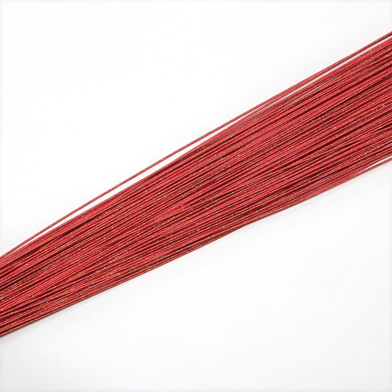 木下水引 水引　煌き 金赤　100本入 ミ11101 1袋（ご注文単位10袋）【直送品】