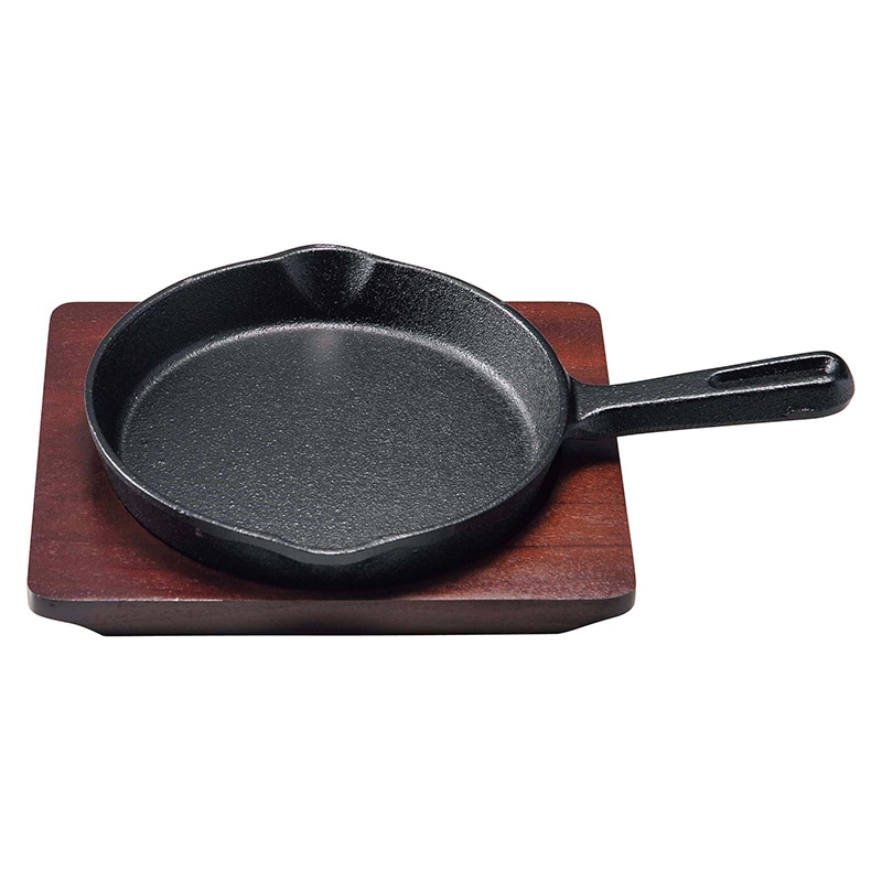 トキワ　鉄　ステーキ皿　315　柄付　小　17cm   1個（ご注文単位1個）【直送品】