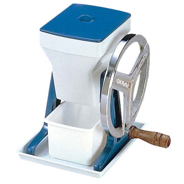 初雪 手動式 アイスクラッシャー HA-1700 青 1個(ご注文単位1個)【直送品】