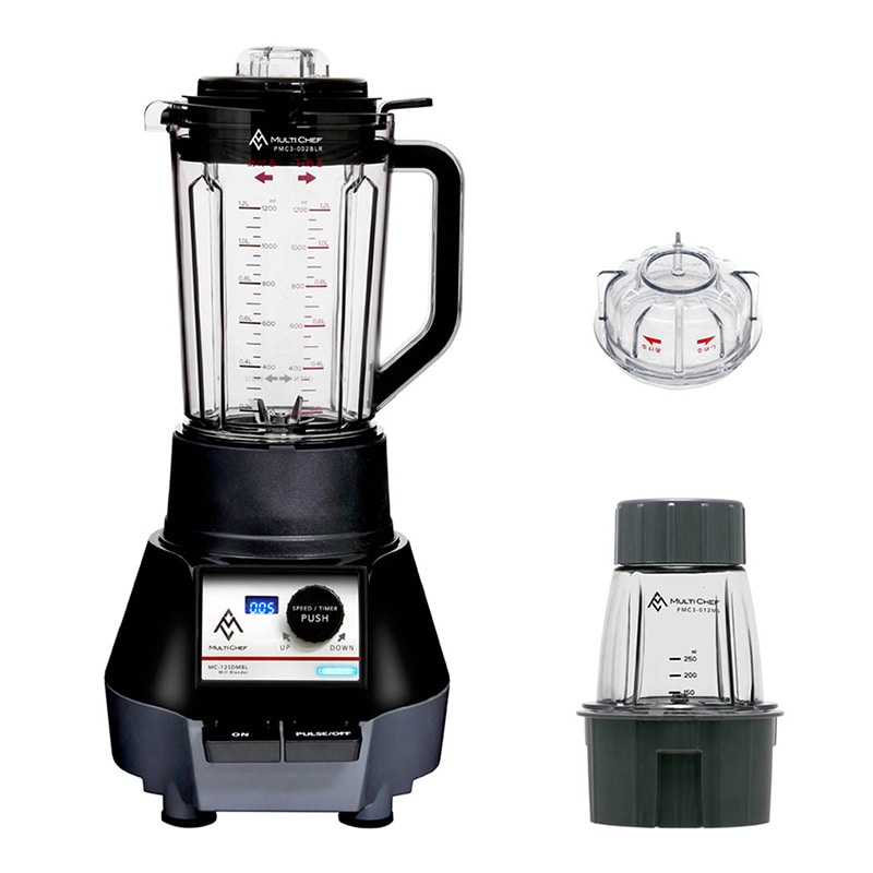 三栄コーポレーション マルチシェフ 3スピードミルブレンダー MC-125DMBL 1個（ご注文単位1個）【直送品】