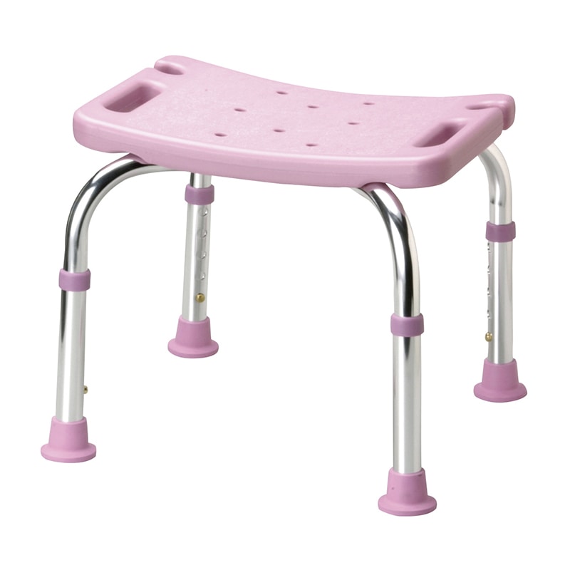 シャワーベンチ　背なし SB-12LP　ライトピンク  1個（ご注文単位1個）【直送品】