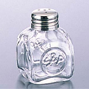 塩・こしょう入れ NO.428 ガラス製 1個(ご注文単位1個)【直送品】