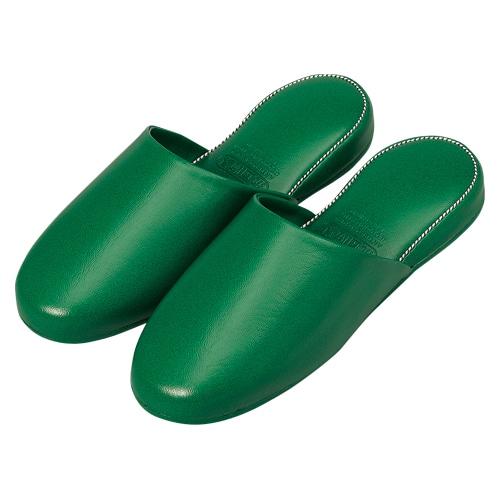 0022ﾊﾟｲﾋﾟﾝｸﾞ ﾐﾄﾞﾘ スリッパ　パイピング 1足 (ご注文単位1足)【直送品】