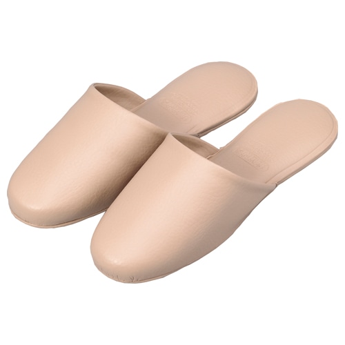 ﾉｰﾌﾞﾙ ﾍﾞｰｼﾞｭ スリッパ　抗菌ノーブル 1足 (ご注文単位1足)【直送品】