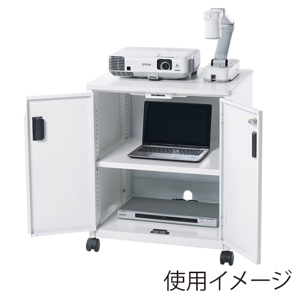サンワサプライ 機器設置台 汎用タイプ 鍵付き PR-13 1個(ご注文単位1個)【直送品】