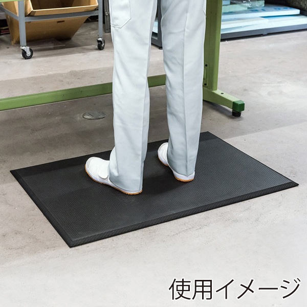 サンワサプライ 疲労軽減導電マット 900×600mm SNC-MAT7 1個（ご注文単位1個）【直送品】