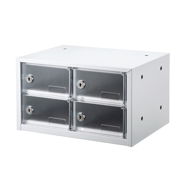 サンワサプライ スマートフォン収納保管庫 4台収納 CAI-CABSP50 1個（ご注文単位1個）【直送品】