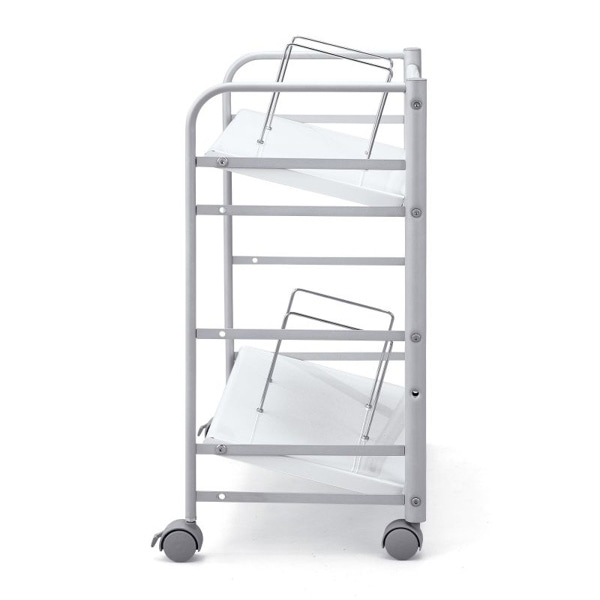 サンワサプライ ファイルワゴン 2段 WG-301N 1個（ご注文単位1個）【直送品】