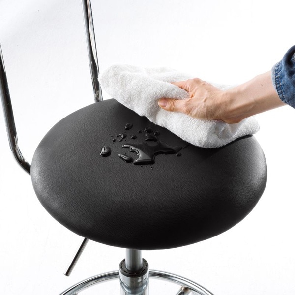 サンワサプライ カウンターチェア ブラック SNC-RD8BK 1個(ご注文単位1個)【直送品】