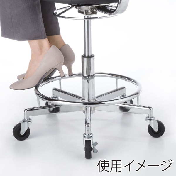 サンワサプライ 作業用ワークスツール ブラック SNC-RD10VBK 1個（ご注文単位1個）【直送品】