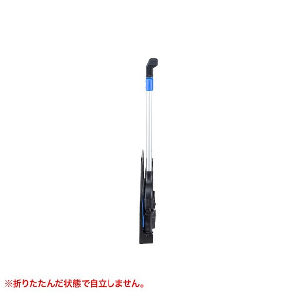 サンワサプライ 折りたたみキャリー 2輪台車 CART-FA10BK 1個（ご注文単位1個）【直送品】