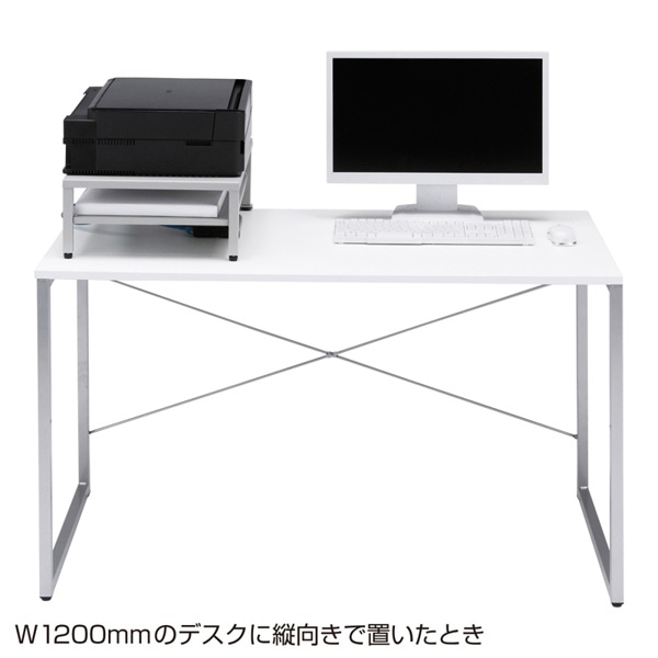 サンワサプライ プリンタステーション ライトグレー MR-PS3 1個（ご注文単位1個）【直送品】