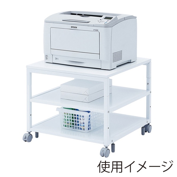 サンワサプライ プリンタスタンド 600×600×500mm LPS-T6060L 1個（ご注文単位1個）【直送品】