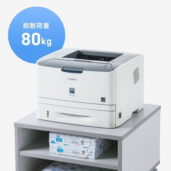 サンワサプライ レーザープリンタースタンド 500×500×350mm LPS-T112 1個（ご注文単位1個）【直送品】