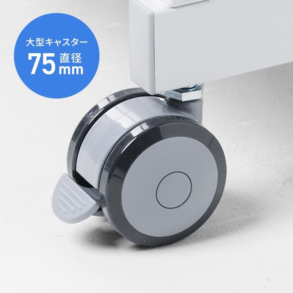 サンワサプライ 高耐荷重ラック 582×650×1289mm RAC-HL4 1個（ご注文単位1個）【直送品】