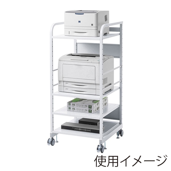 サンワサプライ 高耐荷重ラック 582×650×1289mm RAC-HL4 1個（ご注文単位1個）【直送品】