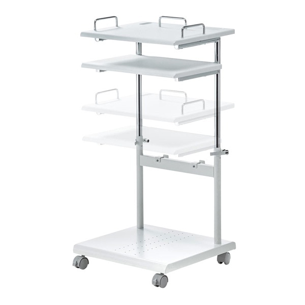 サンワサプライ プロジェクター台 中棚・下棚付き PR-17 1個（ご注文単位1個）【直送品】