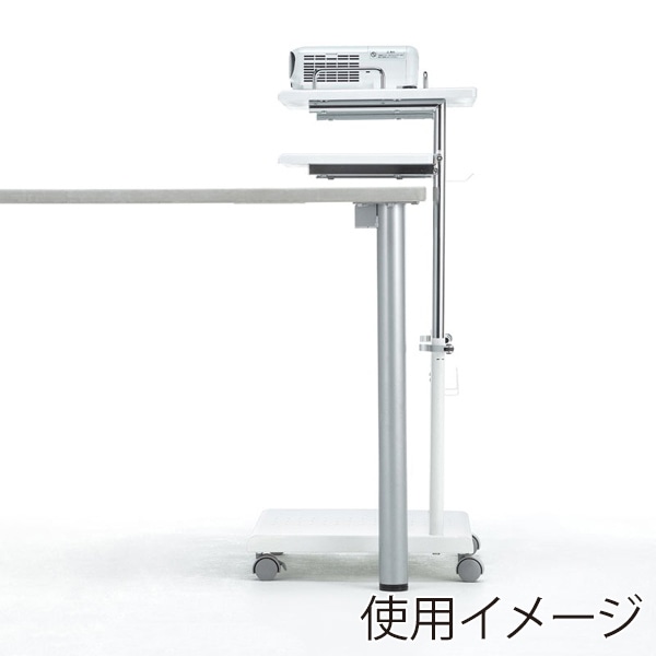 サンワサプライ プロジェクター台 中棚・下棚付き PR-17 1個（ご注文単位1個）【直送品】