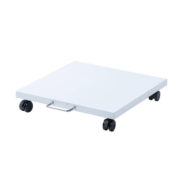 サンワサプライ プリンタスタンド 400×400 ホワイト LPS-113 1個（ご注文単位1個）【直送品】