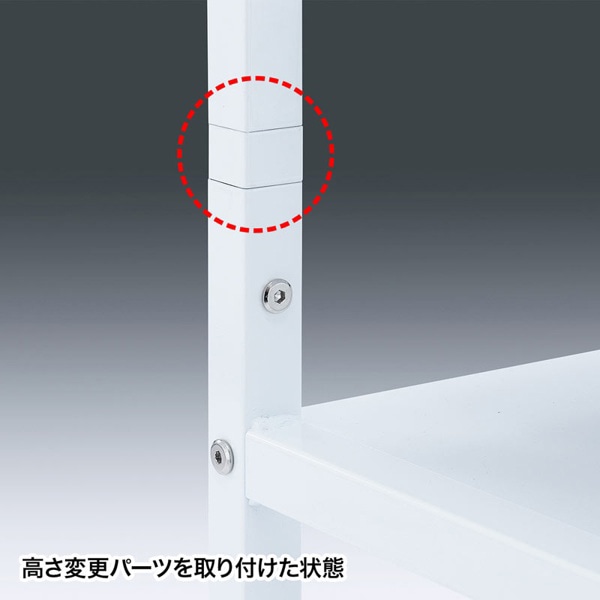 サンワサプライ プリンタスタンド 400×400×700mm LPS-T4040 1個（ご注文単位1個）【直送品】