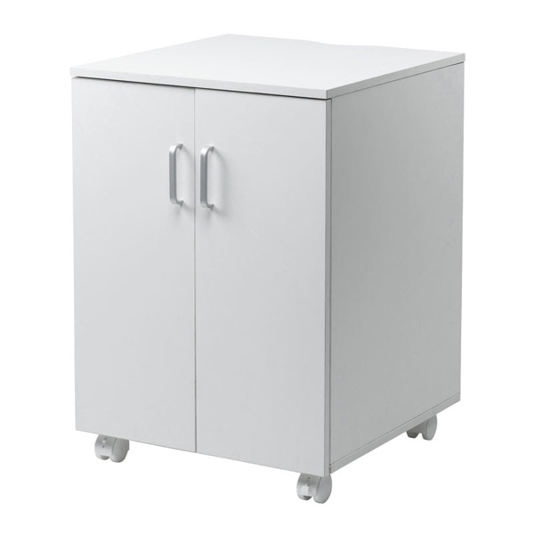 サンワサプライ 扉付きプリンタスタンド LPS-119W 1個(ご注文単位1個)【直送品】