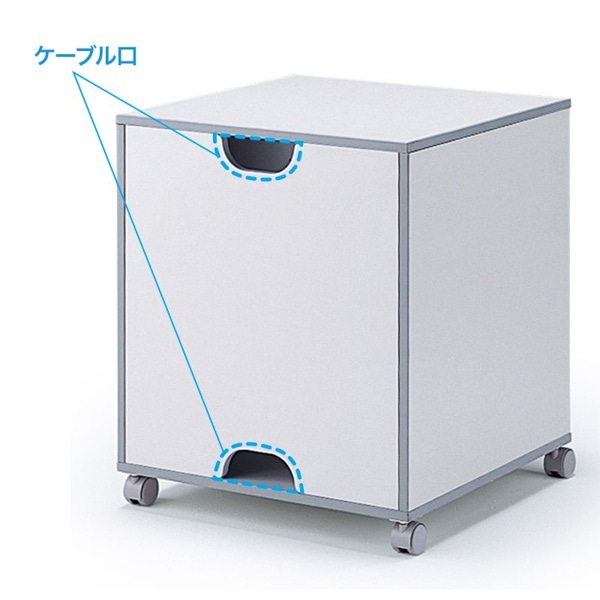サンワサプライ レーザープリンタスタンド 600×600×700mm LPS-T102KN 1個（ご注文単位1個）【直送品】