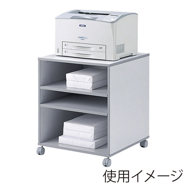 サンワサプライ レーザープリンタスタンド 600×600×700mm LPS-T102KN 1個（ご注文単位1個）【直送品】