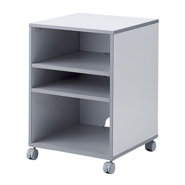 サンワサプライ レーザープリンタスタンド W500×D500mm SPS-25KN 1個（ご注文単位1個）【直送品】