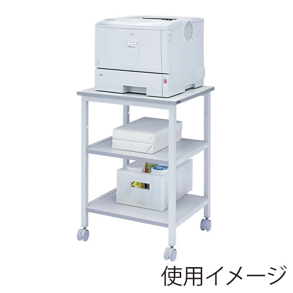 サンワサプライ レーザープリンタスタンド W510×D440mm SPS-27TN 1個（ご注文単位1個）【直送品】