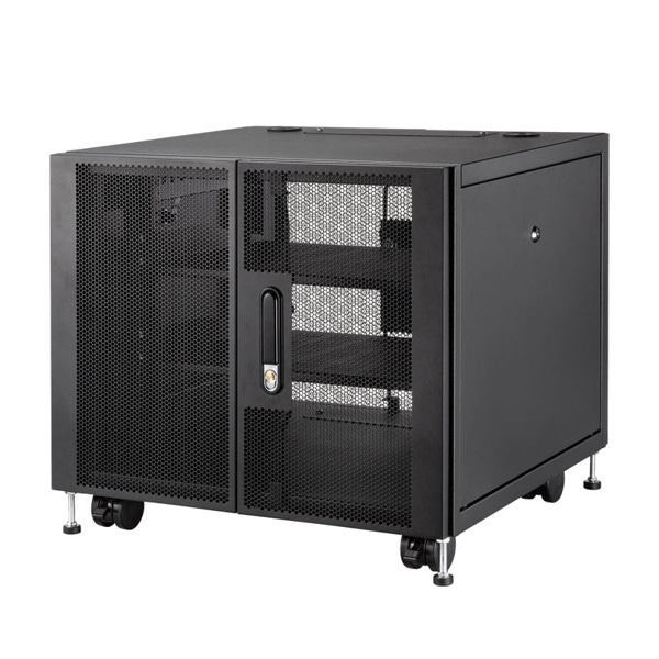 サンワサプライ 小型19インチ マウントボックス 9ユニット 奥行600mm CP-SVCBOX5BK 1個（ご注文単位1個）【直送品】