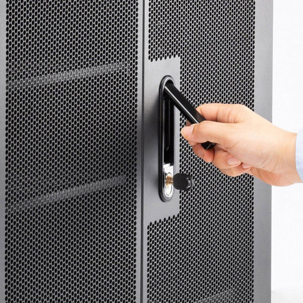 サンワサプライ 小型19インチ マウントボックス 9ユニット 奥行600mm CP-SVCBOX5BK 1個（ご注文単位1個）【直送品】