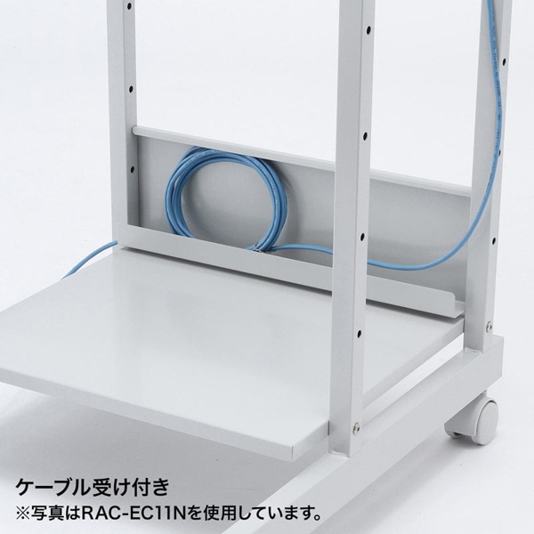 サンワサプライ パソコンラック 650×700×1400mm RAC-EC12N2 1個(ご注文単位1個)【直送品】