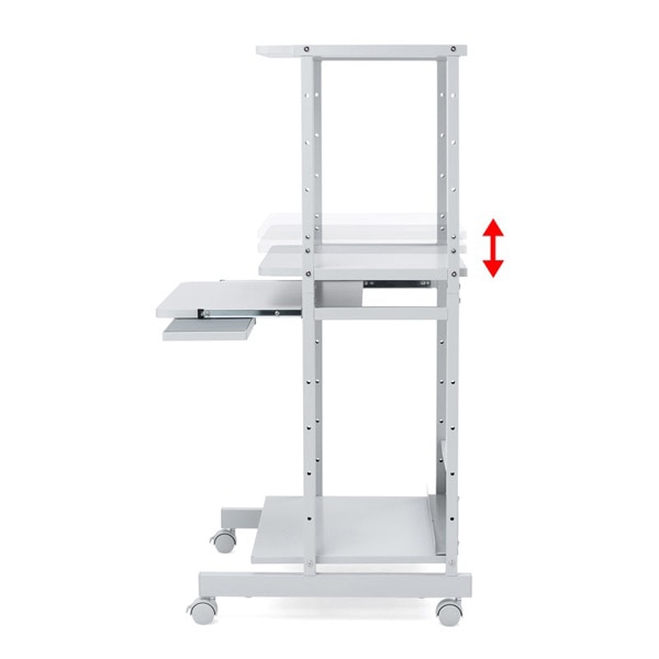 サンワサプライ パソコンラック 600×600×1265mm RAC-EC15N2 1個(ご注文単位1個)【直送品】
