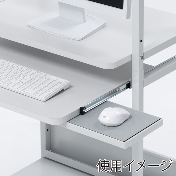 サンワサプライ パソコンラック 600×600×1265mm RAC-EC15N2 1個(ご注文単位1個)【直送品】