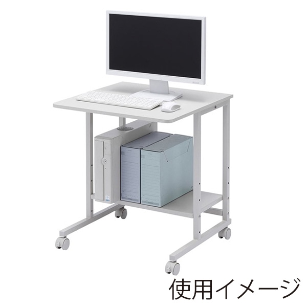 サンワサプライ パソコンラック 600×600×700mm RAC-EC33N 1個(ご注文単位1個)【直送品】